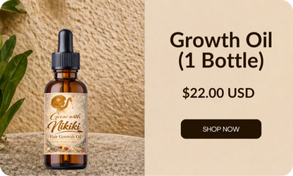 Grow with Nikiki - Tripple Infused Hair Growth Oil (50ml)