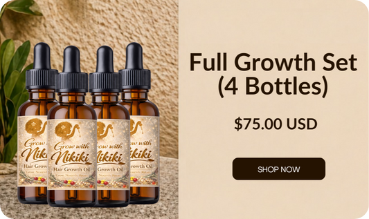 Full Growth Set (4 Bottles) 🔥
Maximum consistency. Maximum results.