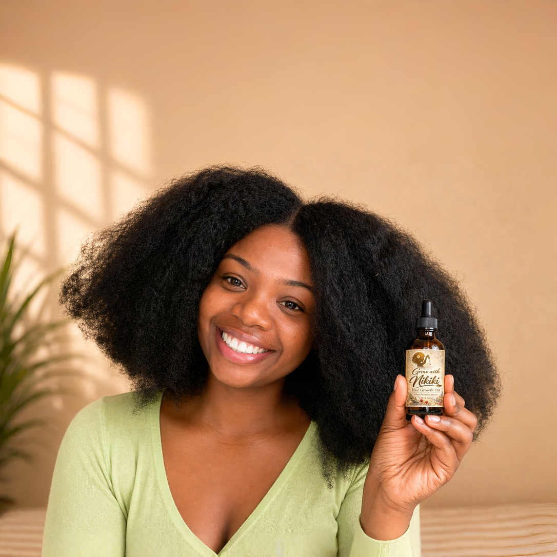 Grow with Nikiki - Tripple Infused Hair Growth Oil (50ml)