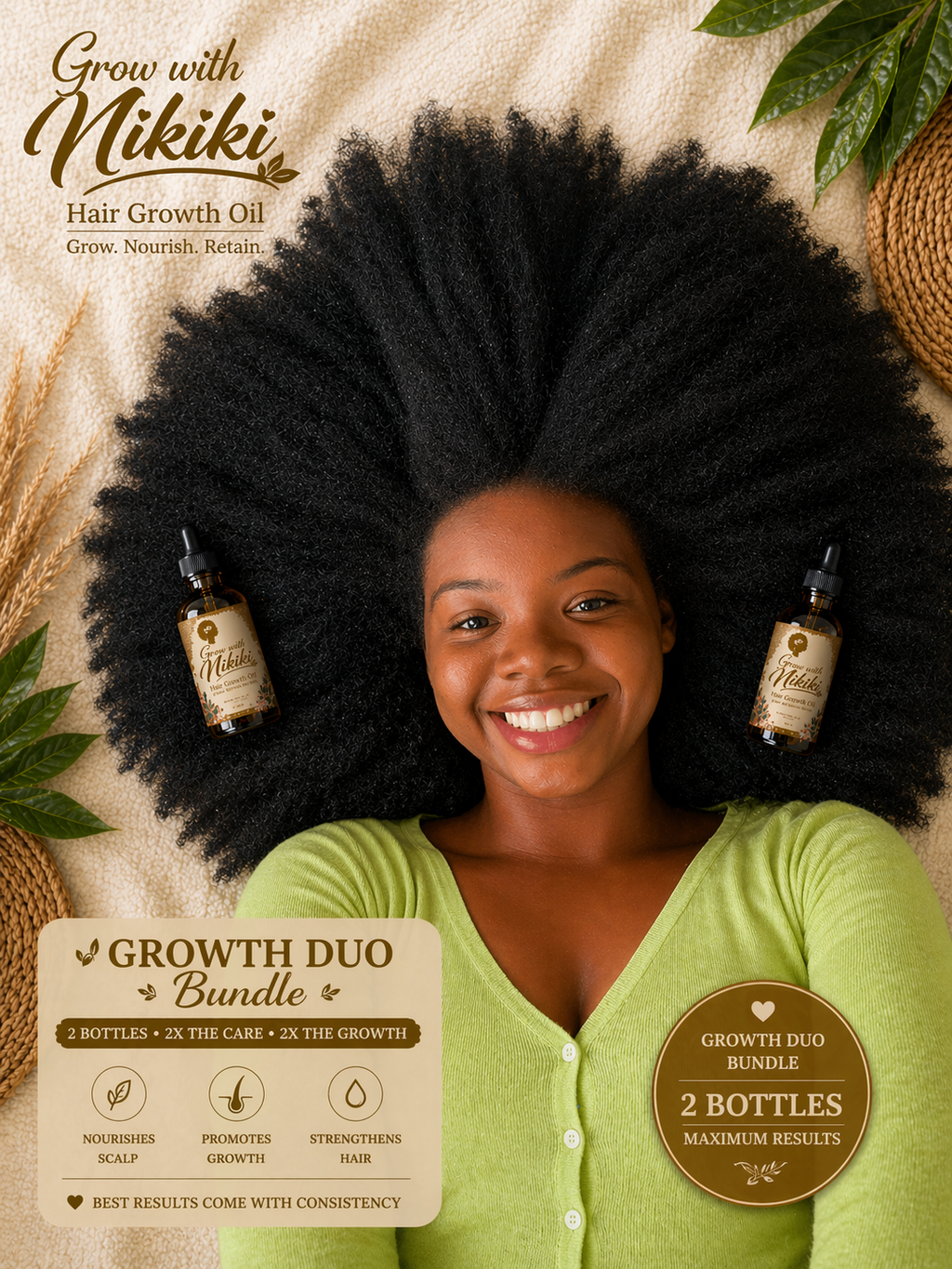 Growth Duo Bundle (2 Bottles) 💫
Consistency, elevated. Results, refined.